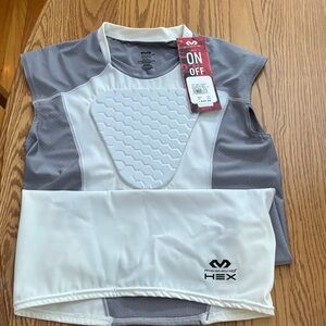 McDavid HEX Gray and White Men's Shirt